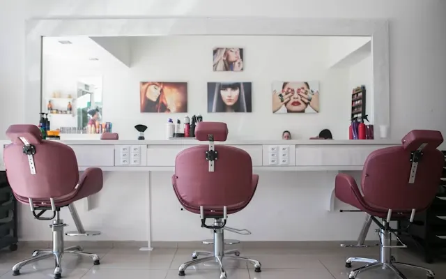 Salon beauty booking